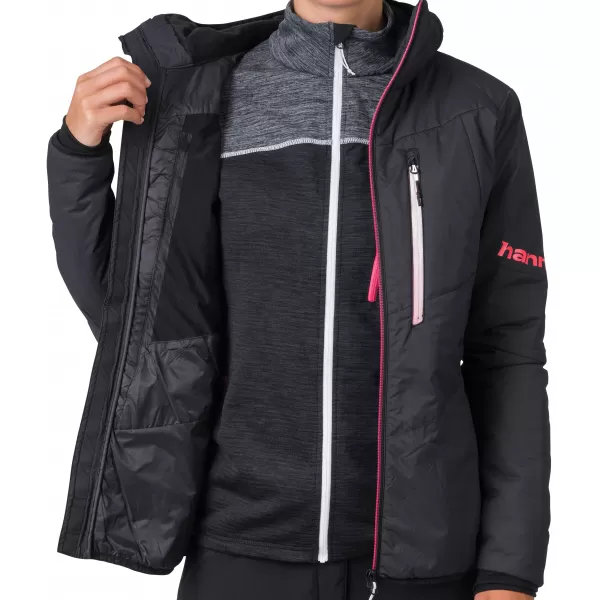  Dámska bunda HANNAH GABBY HOODY ANTHRACITE 
