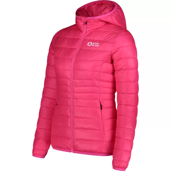  Dámska prešívaná bunda NORDBLANC SPARKLE NBWJL7947 RUŽOVÁ ŽIARE 