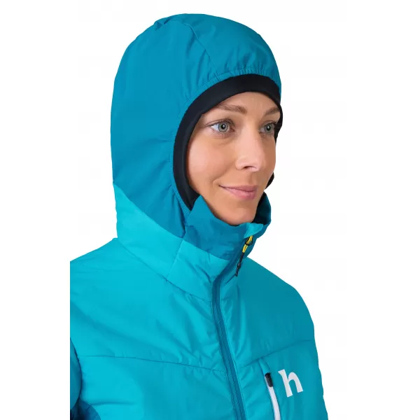  Dámska bunda HANNAH NAVA HOODY SCUBA BLUE/ENAMEL BLUE 