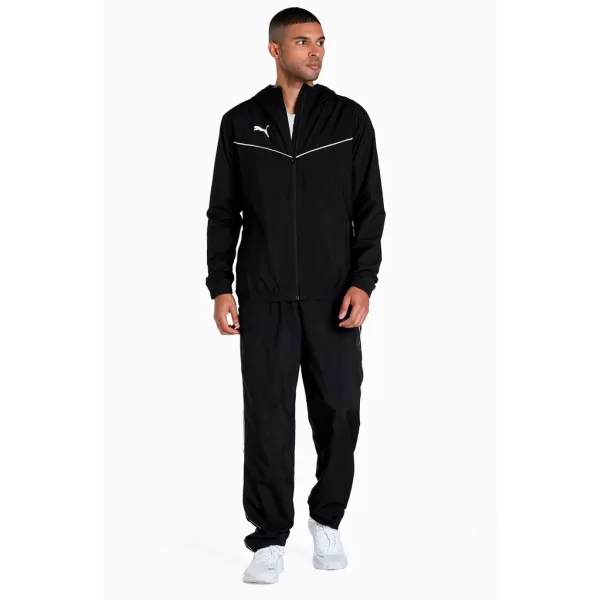  Pánska bunda PUMA TEAMRISE ALL WEATHER JACKET 657396-03 BLACK 