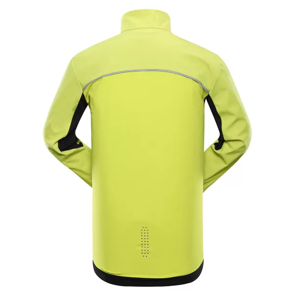  Pánska softshellová bunda ALPINE PRO GEROC MJCB624 ZELENÁ 