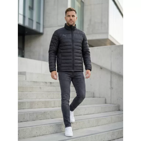  Pánska bunda PUMA TEAMLIGA LIGHT JACKET 657617-03 BLACK 