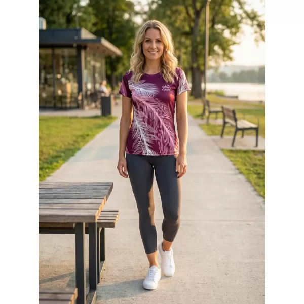 Dámske prémiové funkčné tričko ALTISPORT VOJ/ALW001TR01 FUCHSIOVÁ 
