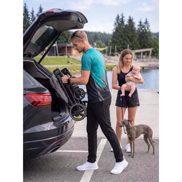  Pánske funkčné tričko premium ALTISPORT VOJ/ALM006TR01 ČIERNA/PETROLEJOVÁ 
