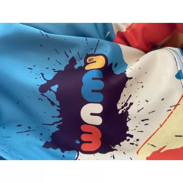  Detská softshellová bunda WAMU MOUNTAIN BIKE VIAC FAREBNÁ 