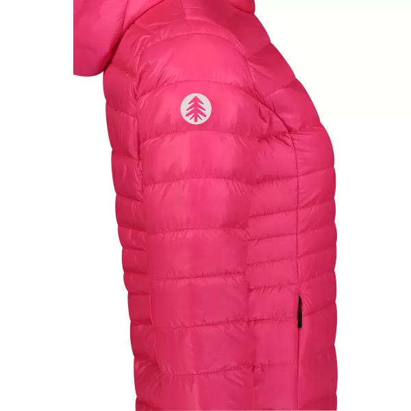  Dámska prešívaná bunda NORDBLANC SPARKLE NBWJL7947 RUŽOVÁ ŽIARE 