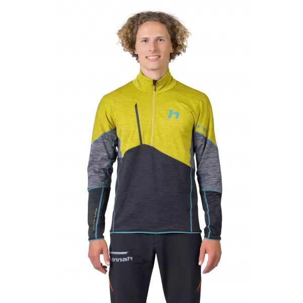  Pánska mikina HANNAH NIRO HZ CITRONELLE/ANTHRACITE MEL 