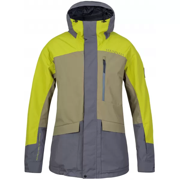  Pánska bunda HANNAH GAROW FD BURNT OLIVE/CITRONELLE 