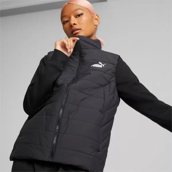  Dámska vesta PUMA ESS PADDED VEST 848941-01 ČIERNA 