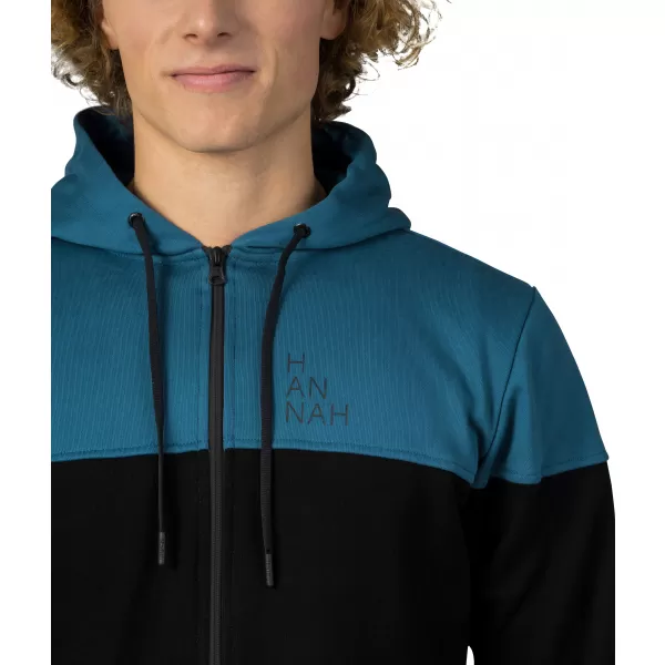  Pánska mikina HANNAH FEZCO HOODY ANTHRACITE/DARK DENIM 