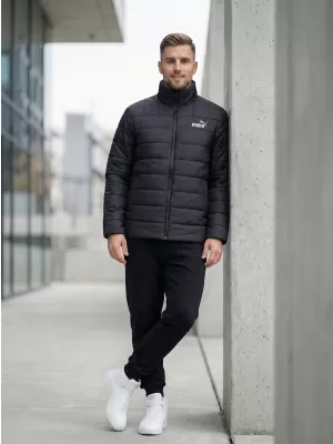 Pánska bunda PUMA ESS+ PADDED JACKET 849349-01 BLACK