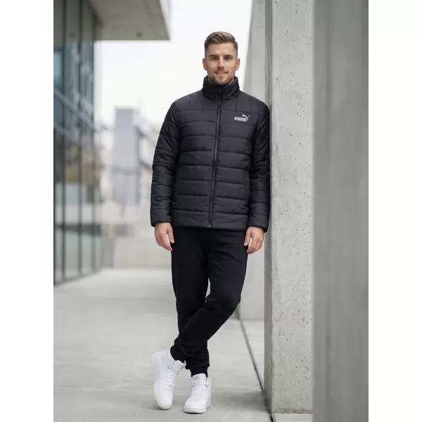  Pánska bunda PUMA ESS+ PADDED JACKET 849349-01 BLACK 