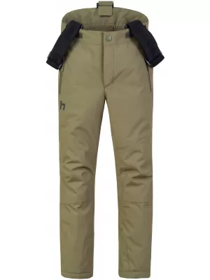 Detské nohavice HANNAH AKITA JR II BURNT OLIVE