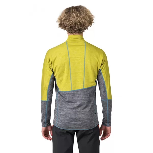  Pánska mikina HANNAH NIRO CITRONELLE/LIGHT GRAY MEL 