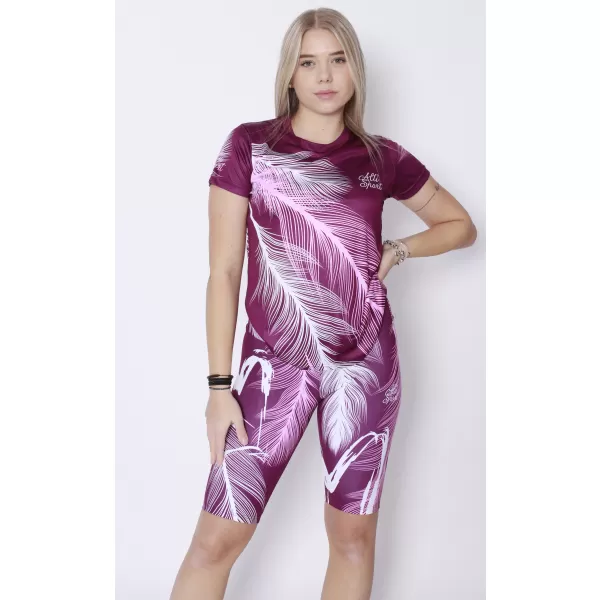  Dámske prémiové funkčné tričko ALTISPORT VOJ/ALW001TR01 FUCHSIOVÁ 