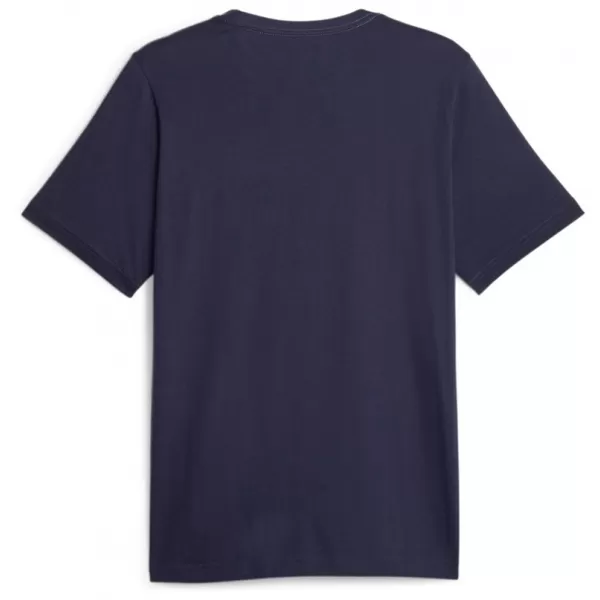  Pánske tričko PUMA ESS+ 2 COL LOGO TEE 586759-07 BLUE 