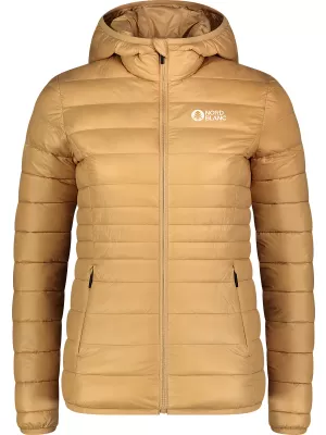 Dámska prešívaná bunda NORDBLANC SPARKLE NBWJL7947 béžová