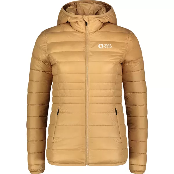 Dámska prešívaná bunda NORDBLANC SPARKLE NBWJL7947 béžová 