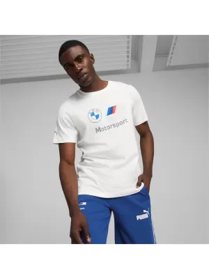 Pánske tričko PUMA BMW MMS ESS LOGO TEE 621314-02 WHITE
