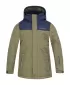 Detská bunda HANNAH KINAM JR II BURNT OLIVE/MOOD INDIGO