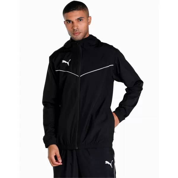  Pánska bunda PUMA TEAMRISE ALL WEATHER JACKET 657396-03 BLACK 