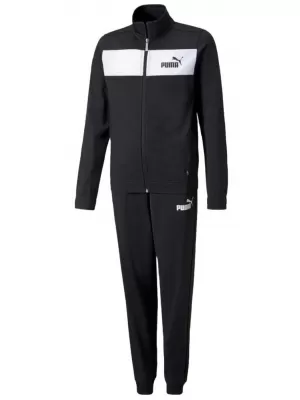 Detská tepláková súprava PUMA POLY SUIT CL B 589371-01 BLACK