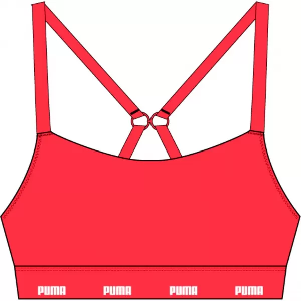  Dámska podprsenka PUMA WOMEN CROSS-BACK BRALETTE 1P 938178-03 PINK 