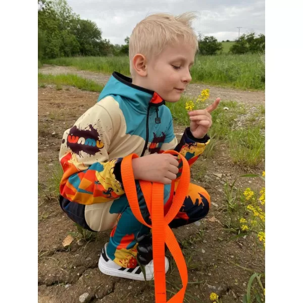  Detské softshellové nohavice WAMU MOUNTAIN BIKE SVETLÁ VIAC FAREBNÁ 