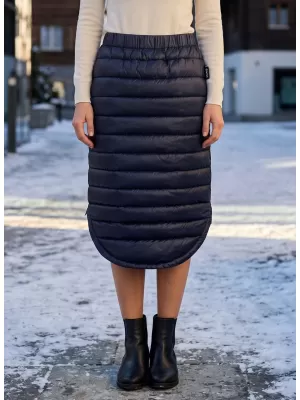 Dámska zateplená sukňa SAM 73 ALASKA WZ 840 TMAVO MODRÁ