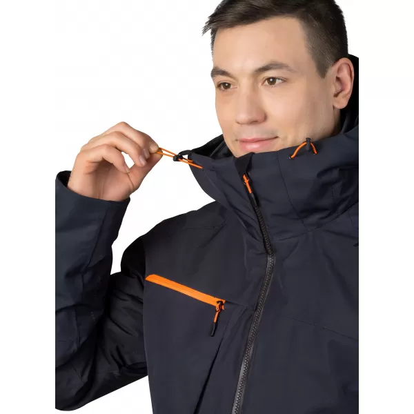  Pánska bunda HANNAH KELTON ANTHRACITE (ORANGE) 