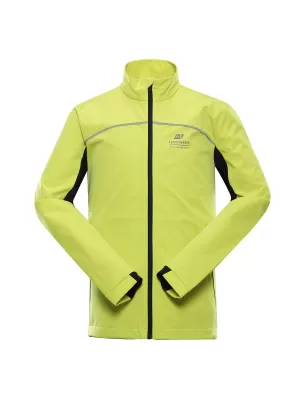Pánska softshellová bunda ALPINE PRO GEROC MJCB624 ZELENÁ
