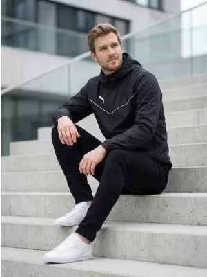 Pánska bunda PUMA TEAMRISE ALL WEATHER JACKET 657396-03 BLACK