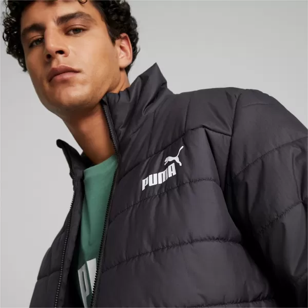  Pánska bunda PUMA ESS+ PADDED JACKET 849349-01 BLACK 