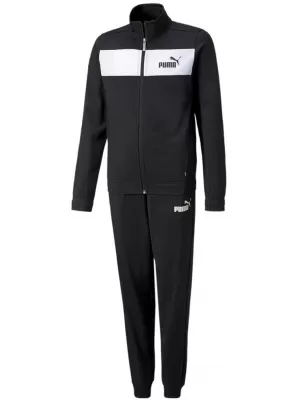 Detská tepláková súprava PUMA POLY SUIT CL B 589371-01 BLACK