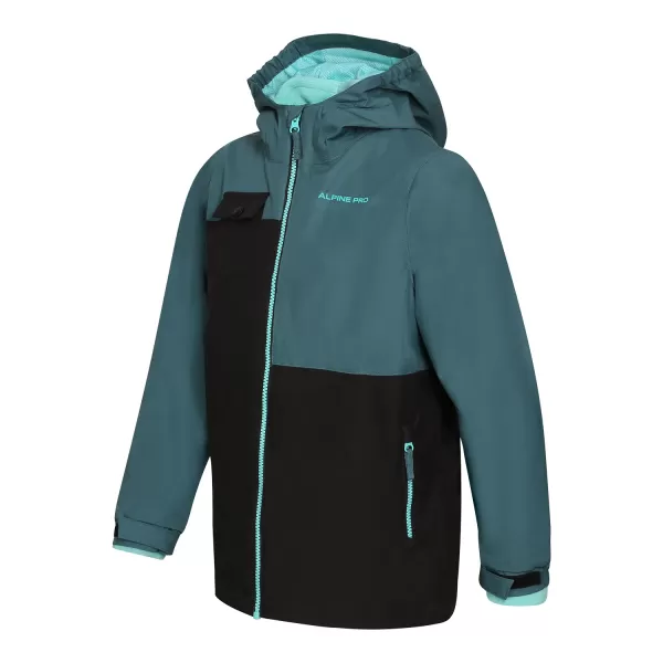  Detská bunda ALPINE PRO PLEGA KJCB312 sivá 