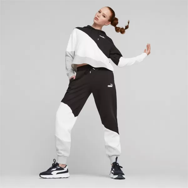 Dámska mikina PUMA POWER CAT HOODIE TR 673977-51 BLACK 