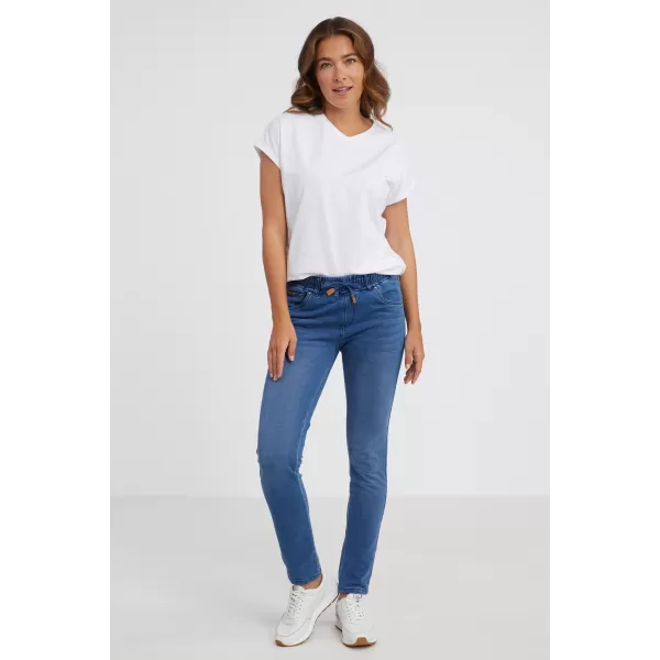  Dámske nohavice SAM 73 LÍZA WK 801 TMAVÝ DENIM 