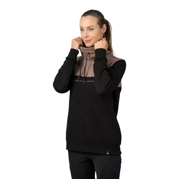  Dámska mikina HANNAH SIBELE ANTHRACITE/COCA MOCHA 