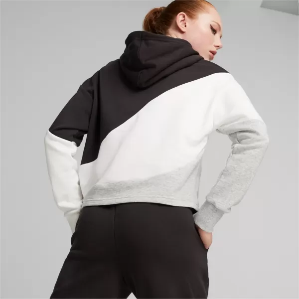  Dámska mikina PUMA POWER CAT HOODIE TR 673977-51 BLACK 