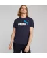 Pánske tričko PUMA ESS+ 2 COL LOGO TEE 586759-07 BLUE