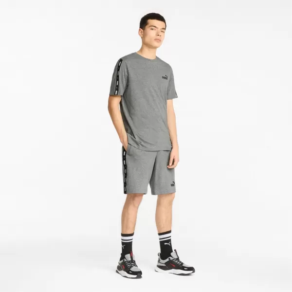  Pánske tričko PUMA ESS+ TAPE TEE 847382-03 GRAY 