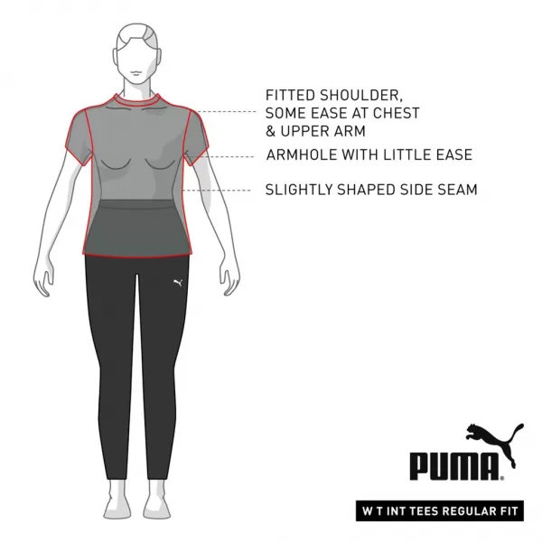  Dámske funkčné tričko PUMA PERFORMANCE TEE W 520311-01 BLACK 