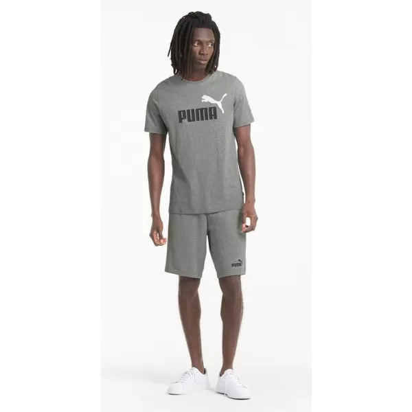  Pánske tričko PUMA ESS+ 2 COL LOGO TEE 586759-03 GRAY 