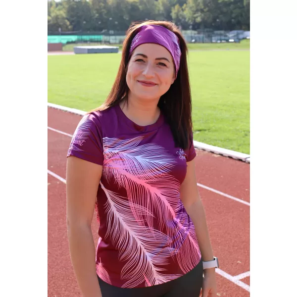  Dámske prémiové funkčné tričko ALTISPORT VOJ/ALW001TR01 FUCHSIOVÁ 