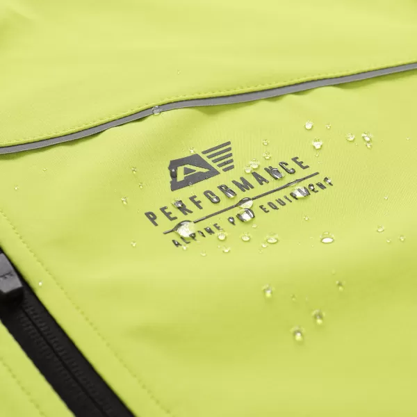  Pánska softshellová bunda ALPINE PRO GEROC MJCB624 ZELENÁ 