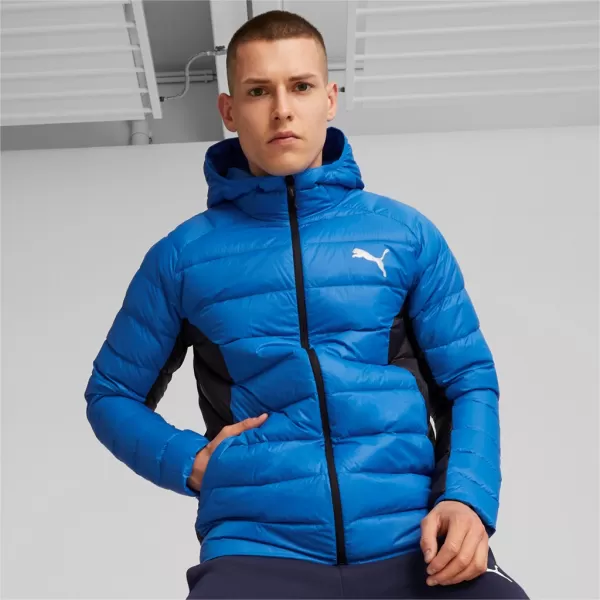  Pánska bunda PUMA PACKLITE HOODED DOWN JACKET 849355-47 BLUE 