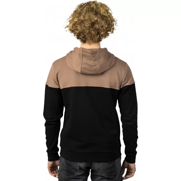  Pánska mikina HANNAH FEZCO HOODY ANTHRACITE/COCA MOCHA 