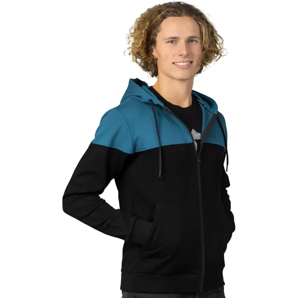  Pánska mikina HANNAH FEZCO HOODY ANTHRACITE/DARK DENIM 