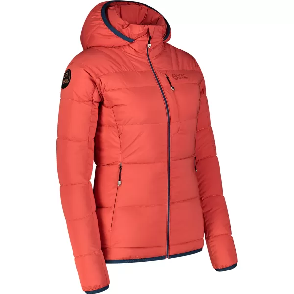  Dámska prešívaná bunda NORDBLANC CONDITIONS NBWJL7716 CIHLOVÁ/ORANŽ 