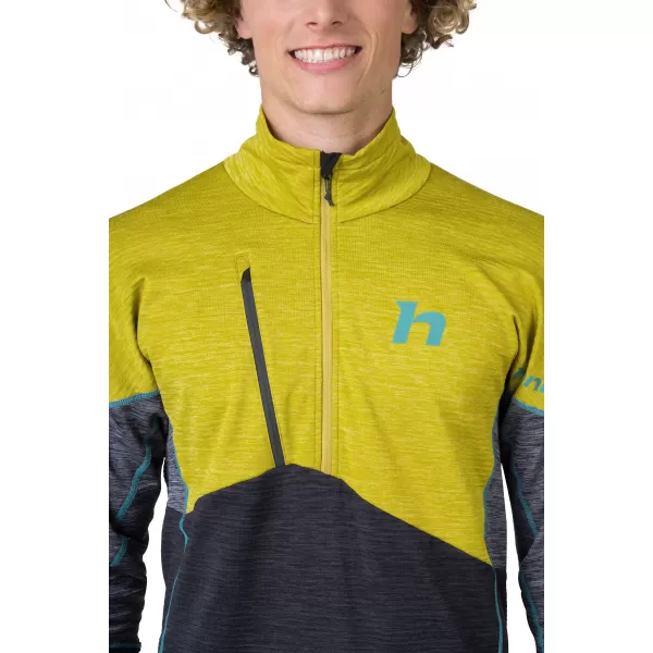  Pánska mikina HANNAH NIRO HZ CITRONELLE/ANTHRACITE MEL 
